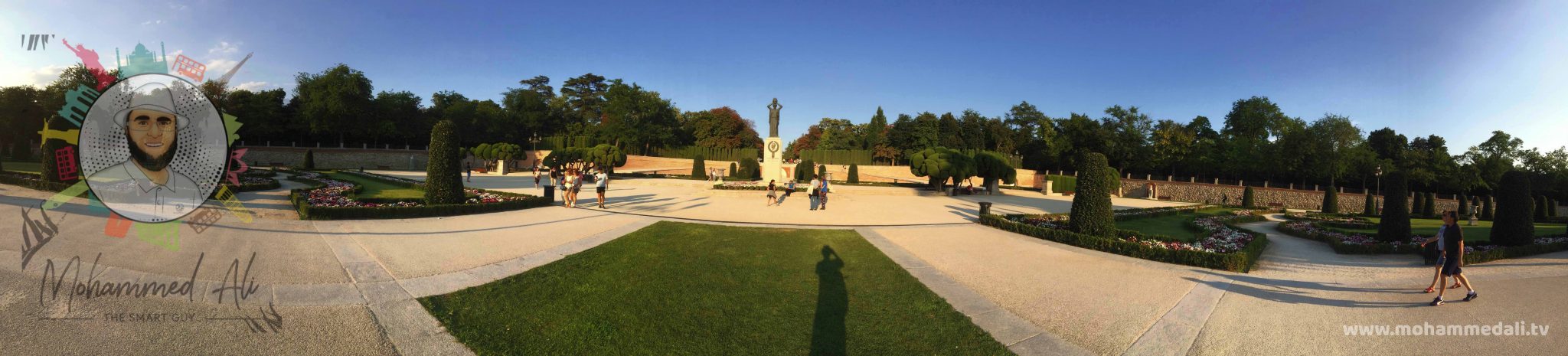 Amazing panoramic view over Buen Retiro Park Amazing panoramic view over Buen Retiro Park